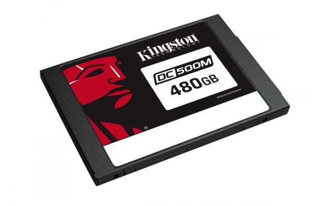 Kingston SSD DC500M 480GB SATA III 2.5" 3D TLC (čtení/zápis: 555/520MBs; 98/58k IOPS; 1.3 DWPD) , bulk