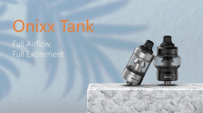 Aspire Onixx - Clearomizer - 2ml (Stainless Steel)