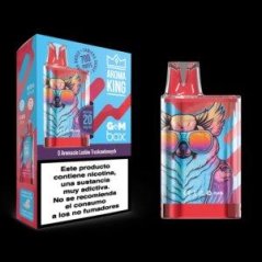 Aroma King  Gem box 700 potahů elektronická cigareta 20mg Strawberry Ice Cream  1ks