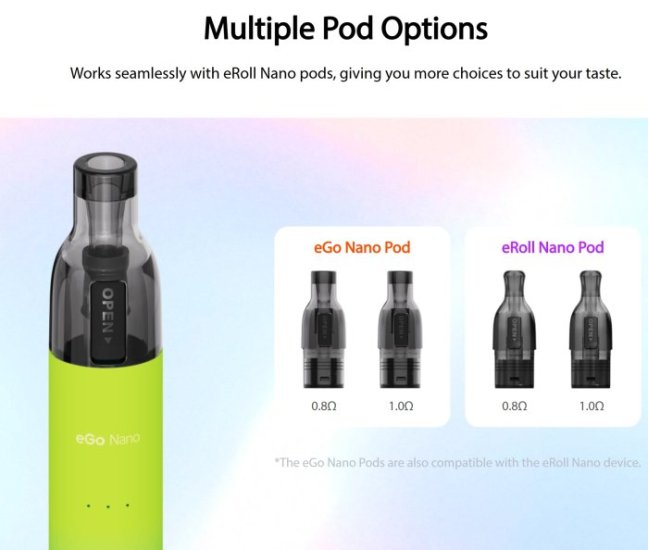 Joyetech eGo Nano Pod 800mAh Caramel Gradient 1ks