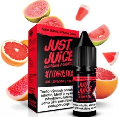 LIQUID JUST JUICE SALT BLOOD ORANGE, CITRUS & GUAVA 10ML - 20MG