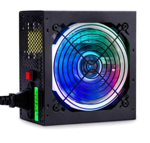 Akyga PC zdroj 650W Pro SeriesTX AK-P3-650 RGB FAN 120mm ventilátor