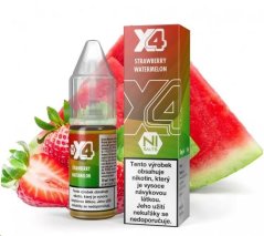 X4 Bar Juice Salt - E-liquid - Strawberry Watermelon (Jahoda a meloun) - 20mg