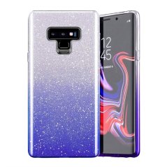 Back Case Bling do Samsung Galaxy A01 Blue