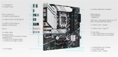 ASUS PRIME B760M-A WIFI D4 soc 1700 DDR4 mATX 2xHDMI DP