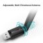 TP-LINK Archer T2U Plus AC600 High Gain Wi-Fi Dual Band USB Adapter,433Mbps at 5GHz + 200Mbps at 2.4GHz, USB 2.0