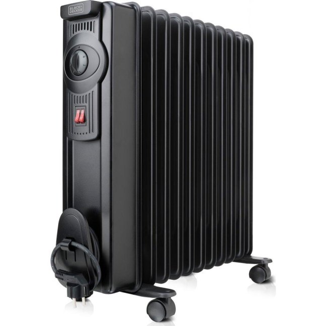 Black+Decker BXRA2000E Olejový radiátor, 11 žeber