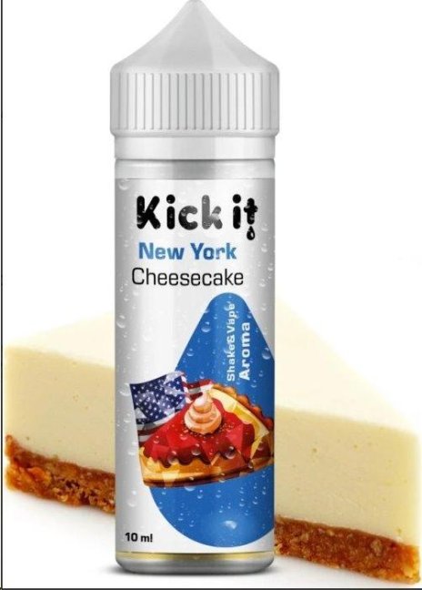 Příchuť KickIt S&V 10ml Newyorský cheesecake (New York Cheesecake)