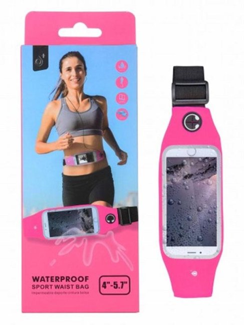 Aligator Sportovní pásek na běhání M (4.7''-6.0''), Růžové Aligator Sportovní pásek na běhání M (4.7''-6.0''), Růžové