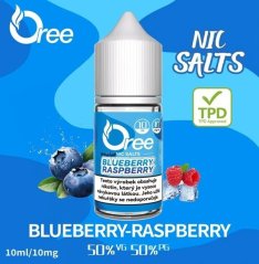 Liquid Oree SALT Blueberry Raspberry - Borůvka a Malina 10ml - 10mg
