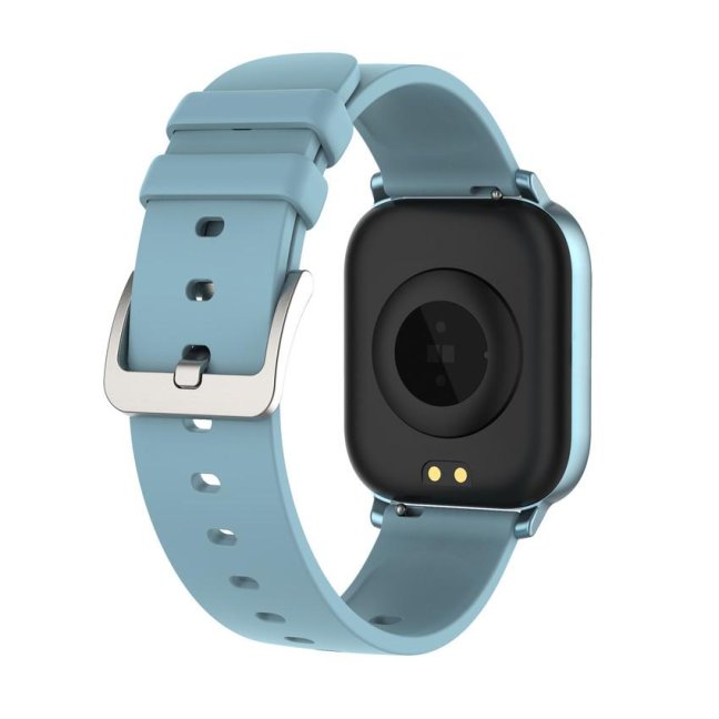 CANYON chytré hodinky Wildberry, 1,3" LCD dotykový displej, IP67, režim Multi-sport, iOS/android, modrá
