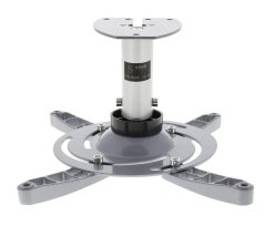STELL stropní držák projektoru SHO1029, nosnost 15kg - stříbrná