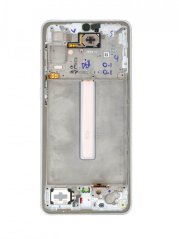 LCD display + Dotyk + Přední kryt Samsung A336B Galaxy A33 5G Awesome White (Service Pack)