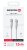 DATOVÝ KABEL SWISSTEN TEXTILE II USB-C / USB-C 1,5 M BÍLÝ