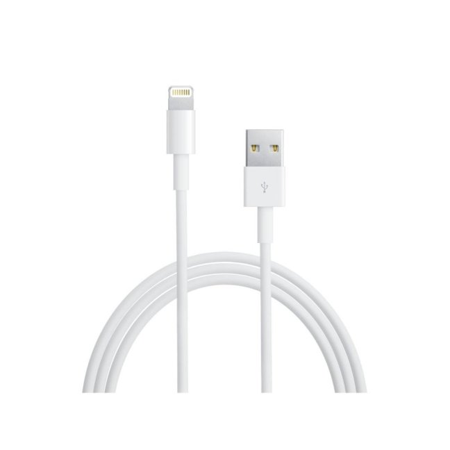 DATOVÝ KABEL PRO APPLE IPHONE 5, 6, 7, 8, X, 11 2m White