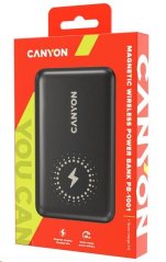 CANYON Power Bank PB-1001B PD&QC3.0,10 000mAh,černá