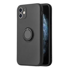 Vennus Silicone Ring for Samsung Galaxy A73 5G Black