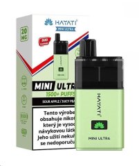 Hayati Mini Ultra 1500 - Sour Apple Juicy Peach - 20mg
