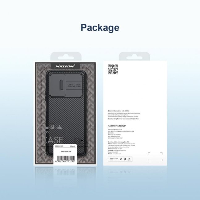 Nillkin CamShield Pro Zadní Kryt pro Xiaomi 11T/11T Pro Black