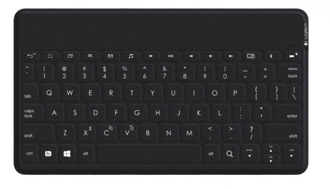 Logitech Bluetooth Keyboard Folio Keys-To-Go - UK - International - BLACK