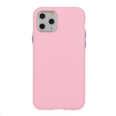 Solid Silicone Case - Xiaomi Redmi Note 9S / Note 9 Pro / Note 9 Pro Max light pink