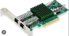 SUPERMICRO AOC-STGN-I2S Dual SFP+ 10Gb/s, PCI-e 8x, Gen 2 (5GT/s) Card, LP