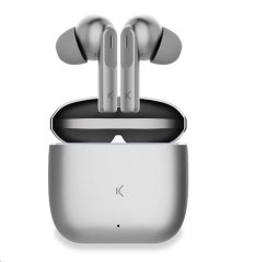 Ksix Meteor bezdrátová sluchátka, 4+28 h, stříbrná