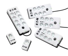 EATON Protection Box 8 USB Tel@ FR, přepěťová ochrana, 8 výstupů, zatížení 10A, tel., 2x USB port