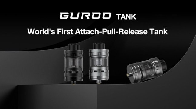 Aspire Guroo - Clearomizer - 5ml (Gunmetal)