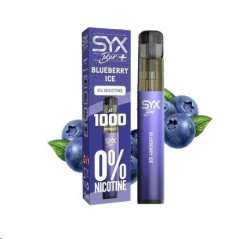 SYX BAR+ 0% - Blueberry Ice 0mg