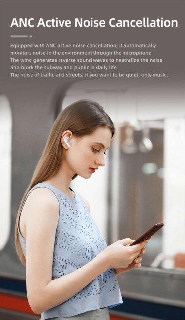 BLUETOOTH ANC SLUCHÁTKA SWISSTEN FOCUS BÍLÁ