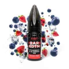 Riot BAR EDTN - Salt e-liquid - Strawberry Blueberry ICE - 10ml - 10mg