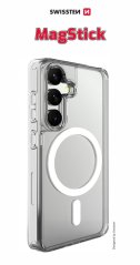 POUZDRO SWISSTEN CLEAR JELLY MagStick PRO SAMSUNG S931B GALAXY S25 5G TRANSPARENTNÍ