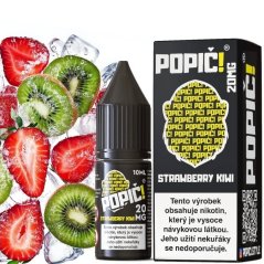 Popič! - Salt e-liquid - Strawberry Kiwi - 10ml - 20mg