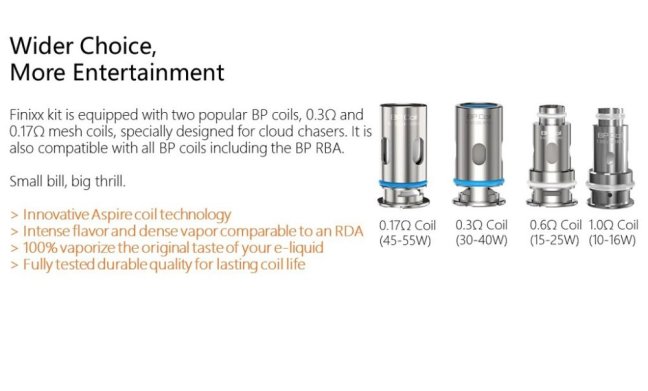 Aspire Finixx - Pod Grip Kit - 80W (Quicksilver)