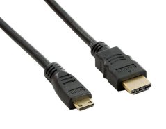 4World Kabel mini HDMI-HDMI 19M-19M 1.5m Black