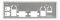 SUPERMICRO 1U I/O Shield for X11SCZ with EMI Gasket in SC813 Chassis
