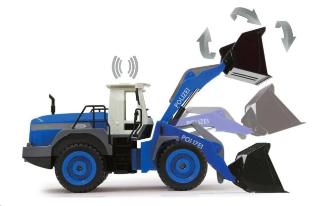 JAMARA - Policejní nakladač 1:20 2.4 GHz 410018