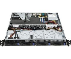 ASRock Rack 1U server 1x AM4, X570, 4x DDR4 ECC, 4x SATA 3,5HS, 2x M.2, PCIe4 x16, 2x 1Gb LAN, 450W, IPMI