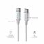 DATOVÝ KABEL SWISSTEN TEXTILE II USB-C / USB-C 1,5 M BÍLÝ