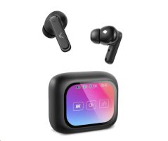 KsixVision bezdrátová sluchátka s TFT displejem 2,01", 6+20 h, černá