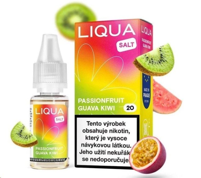 LIQUA SALT - PASSIONFRUIT GUAVA KIWI (MARAKUJA, GUAVA A KIWI) 20MG LIQUA SALT - PASSIONFRUIT GUAVA KIWI (MARAKUJA, GUAVA A KIWI) 20MG
