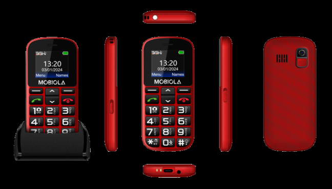 Mobiola MB200 Dual SIM Red