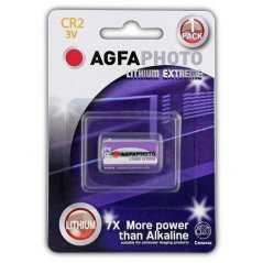 AgfaPhoto lithiová foto batéria 3V, CR2, blister 1ks