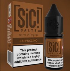 Sic!Salts - Salt e-liquid - Cappuccino - 10ml - 20mg