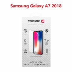 OCHRANNÉ TEMPEROVANÉ SKLO SWISSTEN PRO SAMSUNG A750 GALAXY A7 2018 2,5D