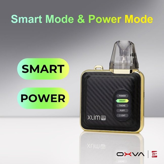 OXVA Xlim SQ Pro - Pod Kit - 1200 mAh - Black Carbon