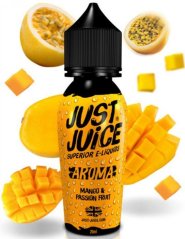 PŘÍCHUŤ JUST JUICE SHAKE AND VAPE 10ML MANGO AND PASSION FRUIT