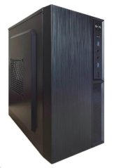 Eurocase MC MF-320B, skrinka mATX, 2xUSB3.0, čierna
