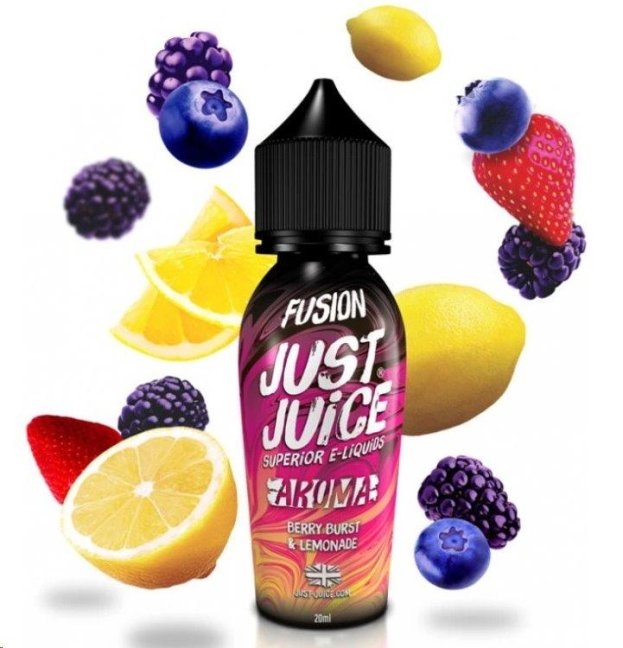 Příchuť Just Juice Shake and Vape 10ml Fusion Berry Burst & Lemonade